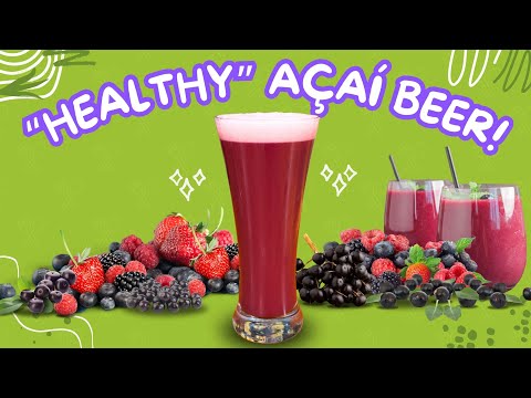 “Healthy” Açai Sour BEER Recipe!