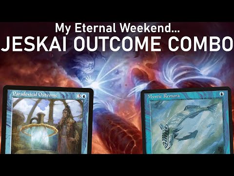 CHANGING THE OUTCOME! Vintage Mystic Remora Jeskai Lurrus Paradoxical Outcome Combo. MTG EW