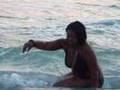 Ebony Thickness At The Beach