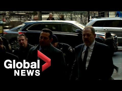 Harvey Weinstein makes court appearance in NYC