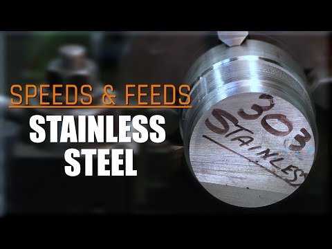 303 & 304 Stainless Steel Lathe Speeds & Feeds! WW204