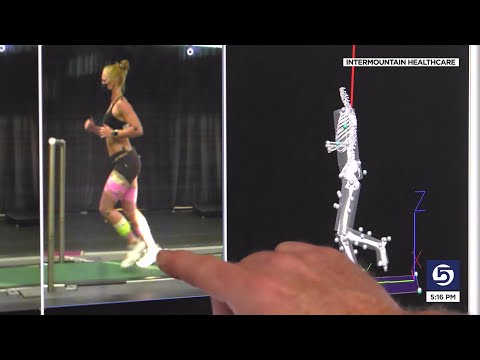 Olympic Mogul Skier Hannah Soar trains at Intermountain Healthcare’s Sports Science Lab