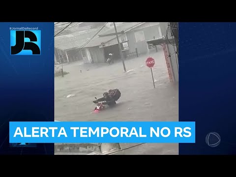 RS: quatro cidades decretam emergência após passagem do ciclone extratropical