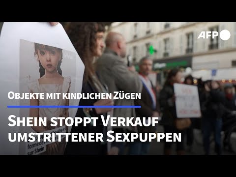 Sexpuppen mit kindlichen Zügen: Shein stoppt den Verkauf | AFP