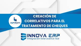 Configurar Correlativos para Chequeras