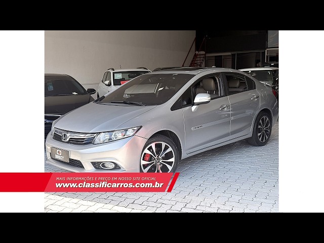 Vídeo HONDA CIVIC 2.0 EXR 16V FLEX 4P AUTOMÁTICO
