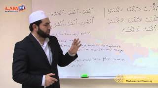 Arapça Dersi 13 - Emr-i Hazır - Nehy-i Hazır (A