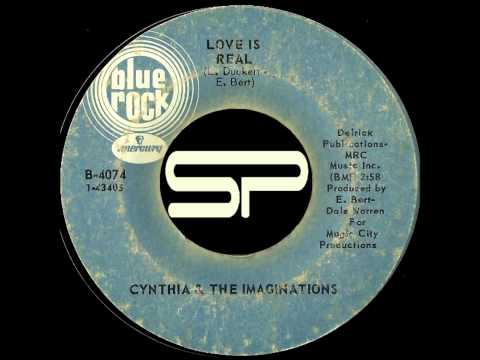 Thumbnail for RARE SOUL 45t - CYNTHIA & THE IMAGINATIONS - Love Is Real - 1969 Blue Rock