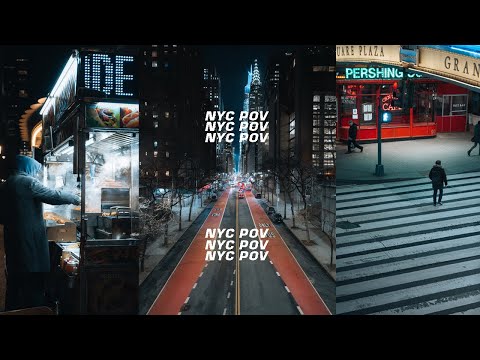 NYC NIGHT STREET PHOTOGRAPHY POV WITH THE SONY A7III (Grand Central Station)