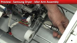 Samsung Dryer Noise Issue: Idler Arm Assembly Repair and Diagnostic