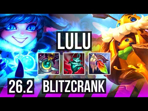 LULU & Varus vs BLITZCRANK & Sivir (SUP) | Good KDA: 3/1/25 | KR Master | 26.2