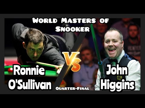 Ronnie O'Sullivan vs John Higgins - World Masters of Snooker 2024 - Quarter-Final Live (Full Match)