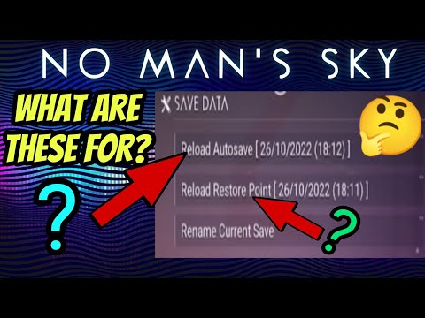 Auto save and restore point tutorial | no mans sky 2022 | settings tutorial