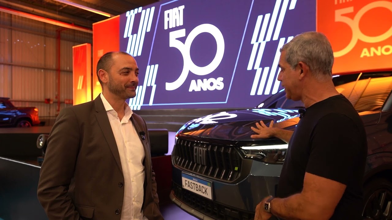 CHEFÃO DA FIAT FALA SOBRE LANÇAMENTOS E DOS 50 ANOS DA MARCA NO BRASIL