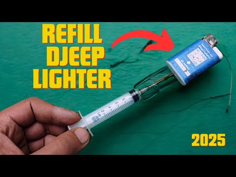 How to Refill a Djeep Lighter – Easy DIY Hack to Save Money