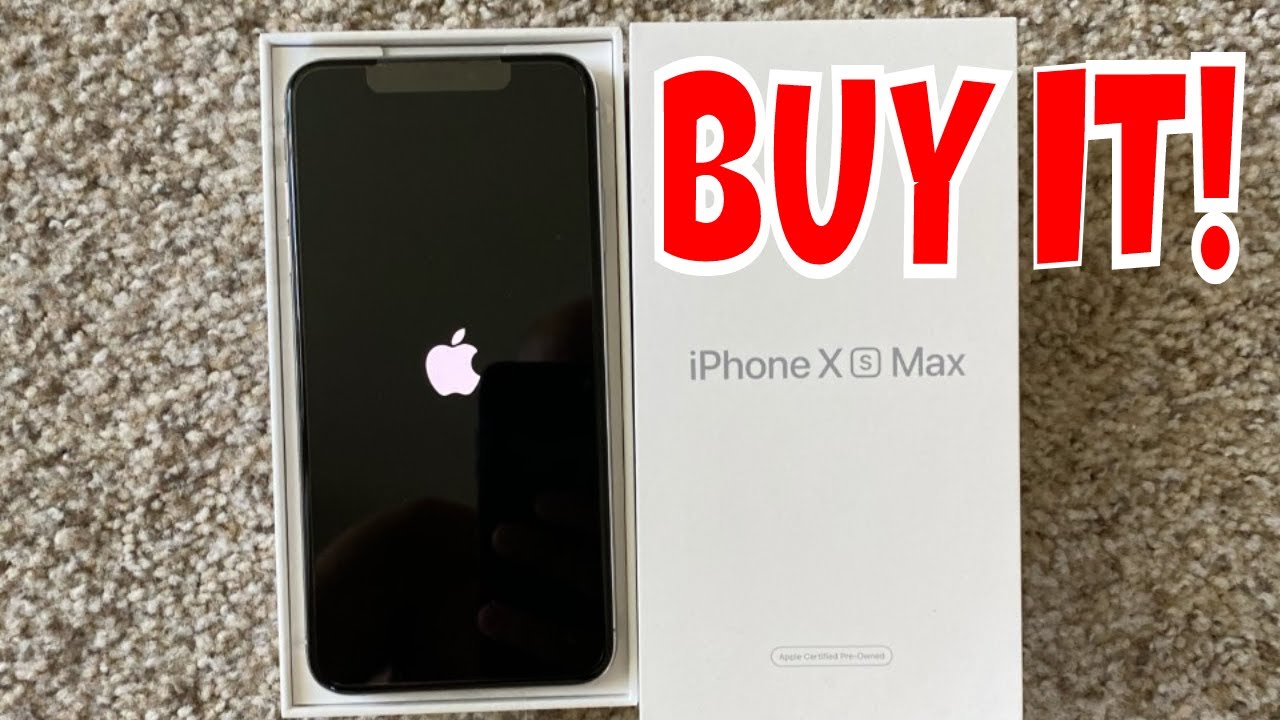 Unboxing a refurbished Iphone XS MAX from Apple. Should you buy it?