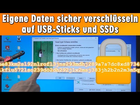 Daten sicher verschlüsseln in Windows 10 ⭐ USB-Stick ◾ Festplatte ◾ SSD
