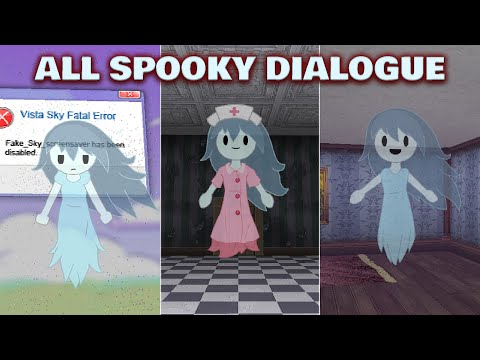 ALL SPOOKY DIALOGUE in Spooky's Jump Scare Mansion