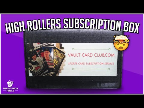 VAULT CARD CLUB HIGH ROLLERS SUBSCRIPTION BOX!!