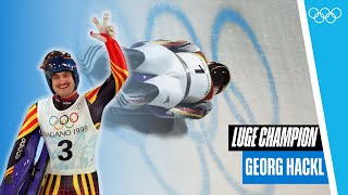 Georg Hackl🇩🇪 THREE-Time Olympic Luge Champion 🛷🤩