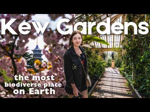 LONDON’S PLANT PARADISE 🌿 Inside the LARGEST Botanical GARDEN on Earth (Kew Gardens)