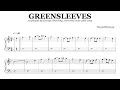 George Shearing - Greensleeves | Jazz piano transcription