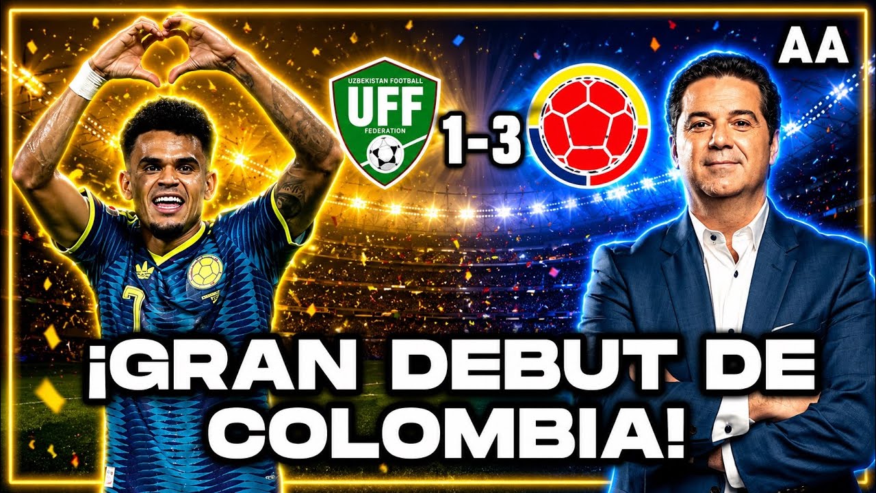 Enorme victoria de Colombia de la mano de Lucho Diaz