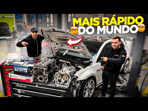 VAMOS MONTAR O GTI MAIS RÁPIDO DO MUNDO !!!