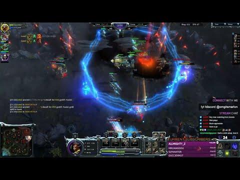 [HoN] OMGitsMARLON Engineer - IMMORTAL no KS please | Laggy server