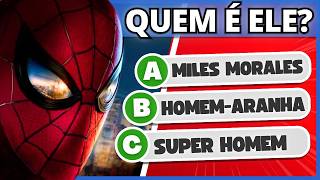 🕸️🕷️ SUPER QUIZ DO HOMEM ARANHA | Quanto você conhece sobre o universo do teioso? #quiz