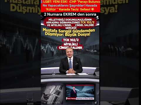 ⭐ LGBT taciz  : MUSTAFA SARIGÜL VE YENİ PARTİ KANADINDA DEPREM: TCK 102/2, DOKUNULMAZLIK VE OTEL İTİRAFLARI! 💎  

🔥 Yazan: Bülent Taşgın 

🎯 KISA & VİRAL ÖZET 

✨ Ağır Suçlamalar ve Hukuki Boyut: Mustafa Sarıgül hakkında gündeme gelen iddialar, Türk Ceza Kanunu'nun (TCK) en sert maddelerini tetikledi; TCK 102/2 kapsamında nitelikli cinsel saldırı suçlamaları ve resen başlatılan soruşturmalar tüm çıplaklığıyla masada. ⭐  

⭐ Titanic Otel'de Gizli Ortaklık İtirafı: Soruşturma kapsamında gözaltına alınan eski muhasebeci Oktay Özkan, Sarıgül'ün Belek'teki 150 milyon Euro'luk Titanic Deluxe Otel'e %48 oranında gizli ortak olduğunu savcılıkta deşifre etti. 💎  

🔥 Çikolata Kutusunda Paket Paralar: Temel Aygün'den alınan paket halindeki rüşvet ve ortaklık paralarının sayılmadan Platin Sitesi'ndeki eve kuryelikle taşındığı itiraf edildi. 📢  

🚀 Dokunulmazlık Çağrısı: Anayasa'nın 83. 🚀 maddesi gereğince, bu derece ağır suçlamalarda milletvekili dokunulmazlığının derhal kaldırılması ve siyaset kurumunun şeffaf olması gerektiği vurgulandı. 🚀  

💎 UZUN DOSYA: HUKUKİ ÇIKMAZ, PAKET PARALAR VE OTEL ORTAKLIĞI 

✨ Ey ahali, kulaklarınızı dört açın! ⭐ Siyaset kazanında sular durulmuyor, maskeler birer birer düşüyor. 🎯 Mustafa Sarıgül ailesine yönelik yürütülen dev kara para aklama ve rüşvet soruşturması, ardı arkası kesilmeyen şok iddialarla ülkenin ana gündemine oturdu. 🎯 Hukuki süreç tüm sertliğiyle işletilirken, içeriden gelen itiraflar ve otel ortaklığı iddiaları skandalın boyutunu gözler önüne seriyor. 📢  

🎯 TCK 102/2 ve "Nitelikli Cinsel Saldırı" Gerçeği 

✨ Türk Ceza Kanunu'na göre cinsel dokunulmazlığa karşı işlenen suçlarda failin veya mağdurun cinsiyeti hiçbir önem taşımıyor. 🚀  

💎 Bir erkeğin başka bir erkeğe yönelik nitelikli cinsel taciz veya saldırıda bulunması durumunda kanun net bir şekilde en az 12 yıl hapis cezası öngörüyor. 💎 Halk arasında "tecavüz" olarak bilinen bu fiil, hukuk sisteminde TCK Madde 102/2 kapsamında doğrudan Nitelikli Cinsel Saldırı suçu olarak tanımlanıyor. 🚀  

📢 Sürecin en kritik noktası ise bu suçun şikayete tabi olmaması; savcılık makamı doğrudan resen (kendiliğinden) soruşturma başlatıyor ve mağdur şikayetini geri çekse bile kamu davası düşmeyerek yargılama sonuna kadar devam ediyor. 🔥  

🔥 Anayasa'nın 83. 📢 maddesi gereğince, bu denli ağır suçlamalarda milletvekili dokunulmazlığının arkasına sığınılamaması ve dokunulmazlıkların derhal kaldırılması gerektiği kamuoyunda en yüksek sesle dile getiriliyor. 🎯  

🚀 150 Milyon Euro'luk Titanic Otel ve Çikolata Kutusunda Milyonlar 

📢 Soruşturma kapsamında gözaltına alınan, Mustafa Sarıgül’ün yaklaşık 30 yıllık eski serbest muhasebecisi Oktay Özkan, savcılık sorgusunda rüşvet ve ortaklık ağını tüm detaylarıyla deşifre etti. 🎯  

📢 Özkan, Sarıgül'ün Titanic Otelleri'nin kurucusu Temel Aygün ile tanıştırıldığını, Antalya Belek'te 150 milyon Euro yatırımla kurulan Titanic Deluxe Otel'de Mustafa Sarıgül'ün %48 oranında gizli ortak olduğunu resmiyet kazandırdı. 🔥  

📢 Para sevkiyatının detaylarını tek tek anlatan muhasebeci, Temel Aygün'ün paket halinde hazırladığı paraları Taksim'deki otelden alıp, saymadan Sarıgül'ün Platin Sitesi'ndeki evine 7-8 kez çikolata kutusu büyüklüğündeki poşetlerle taşıdığını itiraf etti. 📢  

🚀 ÖZETİN ÖZETİ: 

✨ Bir tarafta TCK 102/2'nin en ağır hükümleri, resen yürütülen soruşturmalar ve kaldırılması istenen dokunulmazlık zırhı. 💎 .. 📢  

✨ Diğer tarafta 150 milyon Euro'luk oteller, çikolata kutularında taşınan milyonlar ve patlayan itiraflar! 💎  

💎 Siyasetin arka bahçesindeki bu karanlık tablo karşısında hesap verme vakti çoktan geldi. ✨  

⭐ Siz bu devasa skandal, otel ortaklığı iddiaları ve hukuki süreç hakkında ne düşünüyorsunuz? ⭐ Fikrini hemen yorumda patlat! 📢  

🎯 Videoyu beğenmeyi, kaydetmeyi ve paylaşmayı unutmayın! ✨  

💎 Devleti-Ala: Gerçekler anında cebinizde! ✨  

🚀 #MustafaSarıgül #TitanicOtel #TCK102 #Siyaset #Gündem #Haber #Skandal #Türkiye #BülentTaşgın 
