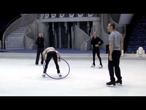 Beth Gets Some Help For Her Prop Routine - Dancing On Ice