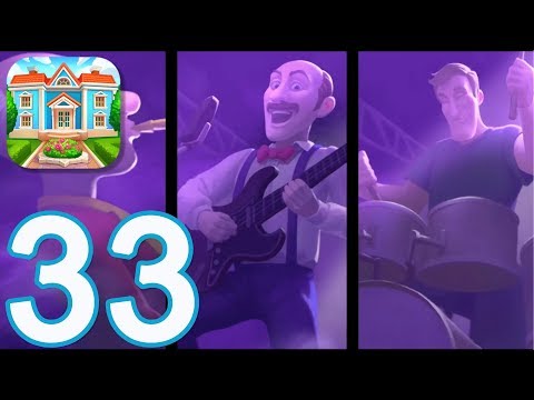 HOMESCAPES Story Walkthrough Gameplay #33 - Party Room - Day 6 (iOS, Android)