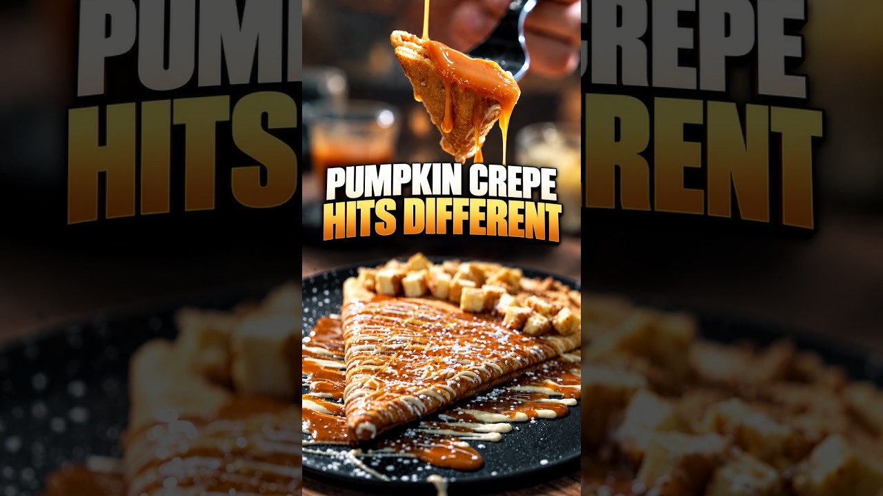 Pumpkin Crepe · Fall Dessert