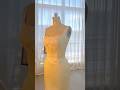 The wedding dress looks absolutely stunning in the glow of the setting sun#weddingdress #custom #fu