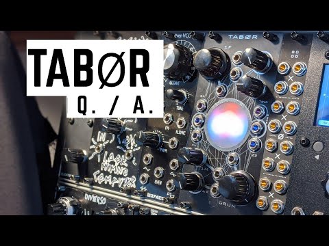 TABØR Analogue Eurorack Rhythmic Oscillator - Part Three: Q./A.