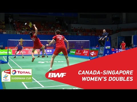 G2 | WD | HONDERICH/TSAI (CAN) vs JIN/LIM (SIN) | BWF 2019