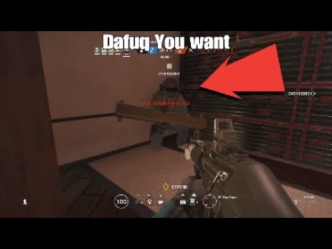 Rainbow 6 siege Jäger barricade GLITCH
