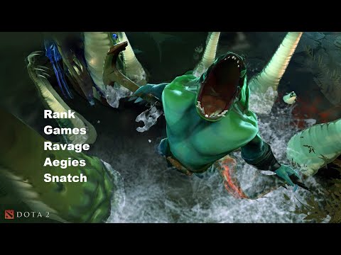 Last Second Ravage Aegis of Immortal Snatch | Rank Games Dota 2