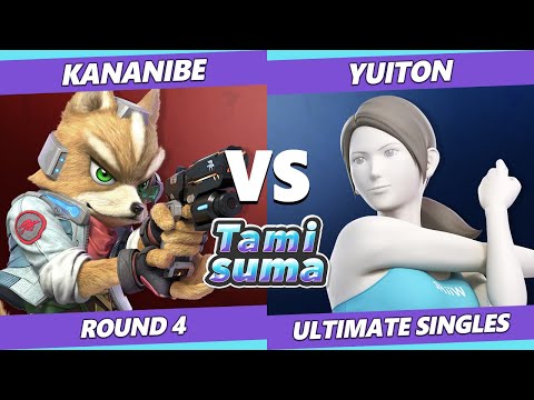 TAMISUMA 175 SSBU - Kananibe (Fox) Vs. Yuiton (Wii Fit) Smash Ultimate Round 4