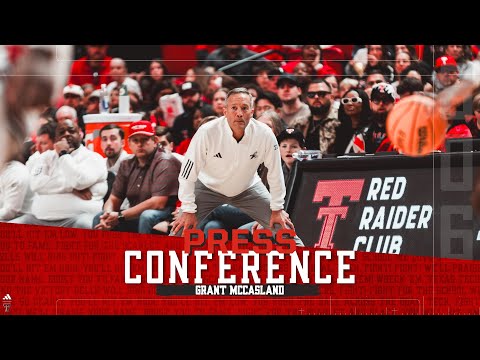 Texas Tech Basketball vs. No. 3 Duke: Press Conference | Dec. 20, 2025