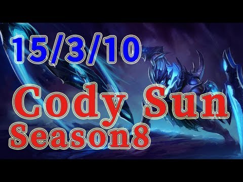100 Thieves Cody Sun Draven ADC vs Kai'Sa Patch 8.9