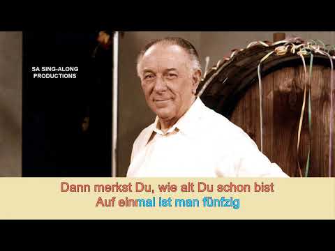 Sing doch mit "Auf einmal ist man fünfzig" (Ernst Neger)