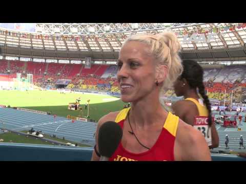 Moscow 2013 - Natalia RODRÍGUEZ ESP - 1,500m Women - Heat 3