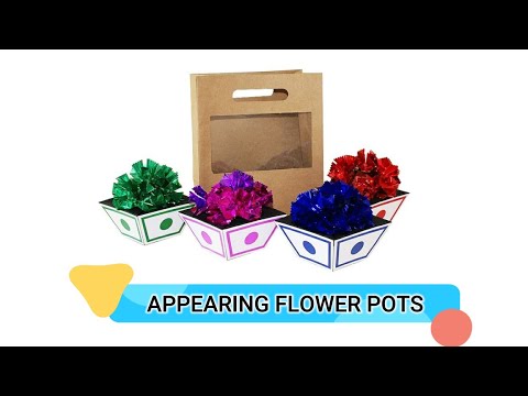 Appearing Flower Pots Difatta Magic Tricks Gospel Dream