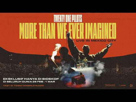 Thumbnail for video: Twenty One Pilots: More Than We Ever Imagined | Trailer Resmi Indonesia | Di Bioskop 26 Februari