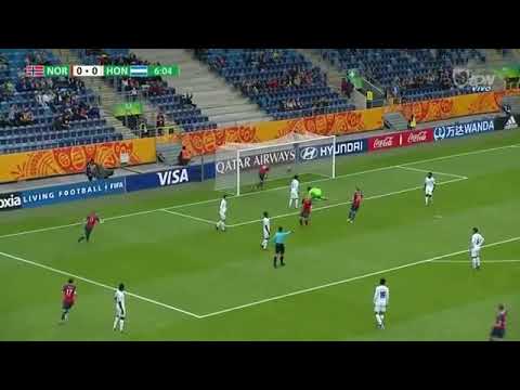 Wow GOLEADA historca NORUEGA A HONDURAS 12-0.....MUNDIAL SUB 20
