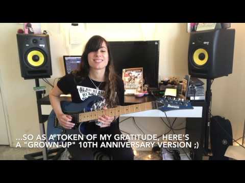 10th ANNIVERSARY VID! "Guthrie Govan solo played by 28 year old girl" ;-)