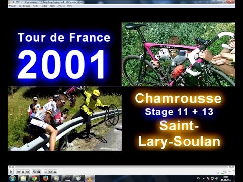 Jan Ullrich ► TdF 2001 ►Stage 11 + 13 ► Chamrousse + Saint-Lary-Soulan [18. + 21.07.2001]