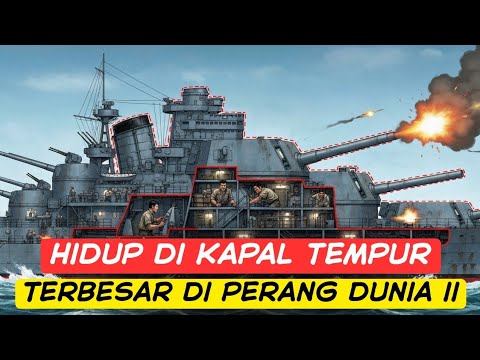 Seperti Apa Rasanya Hidup di Dalam Kapal Perang IJN Yamato Saat Perang Dunia ke 2?